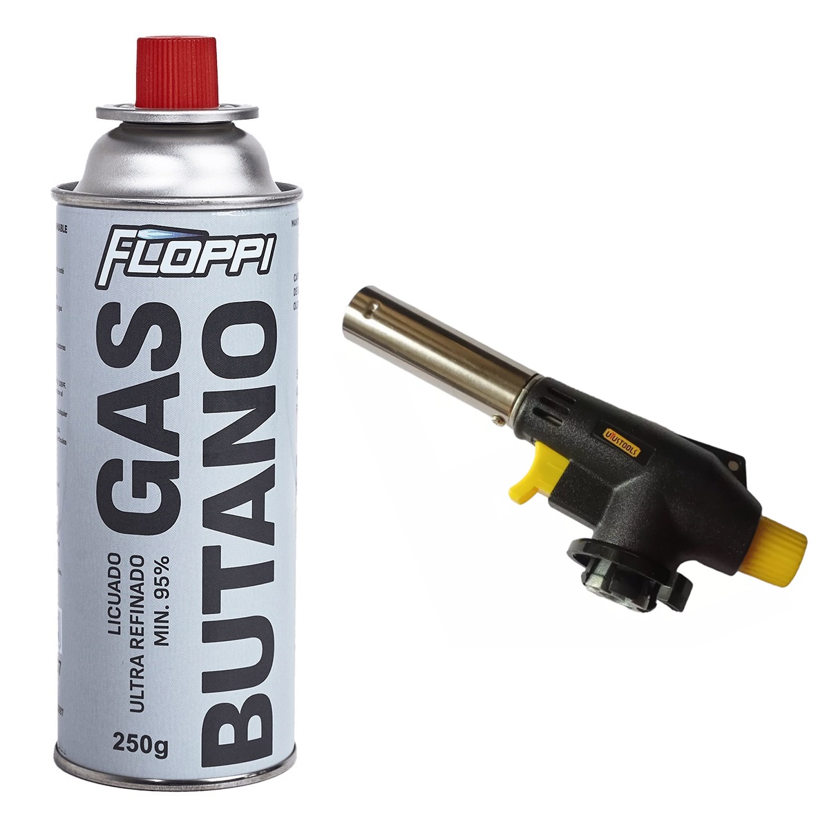 GAS BUTANO 450 ML + SOPLETE