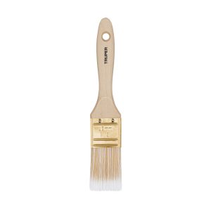 BROCHA CERDAS SINTETICAS 1-1/2" CORTE RECTO MANGO DE MADERA TRUPER