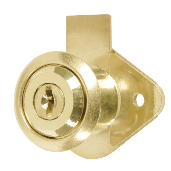 CERRADURA PARA MUEBLE MODELO 21 LATON HERMEX BASIC