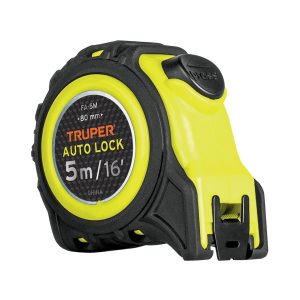FLEXOMETRO AUTO-LOCK CONTRA IMPACTOS 5 M CINTA 19 MM TRUPER
