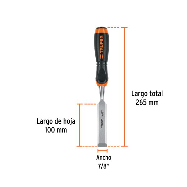FORMON 7/8" MANGO COMFORT GRIP TRUPER - Imagen 2