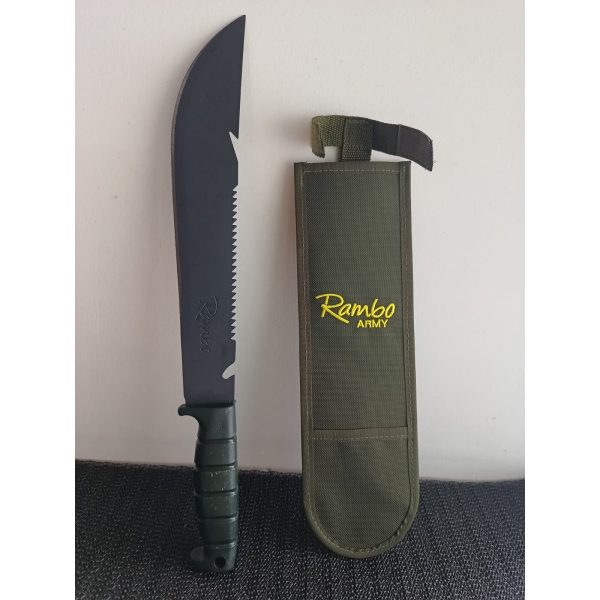 MACHETE RAMBO ARMY 12" - Imagen 2