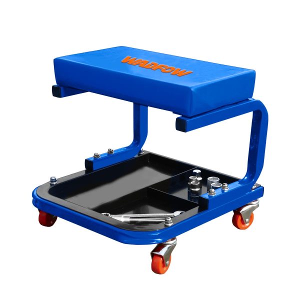 ASIENTO PARA MECANICO SOPORTE 110 KG CON RUEDAS WADFOW