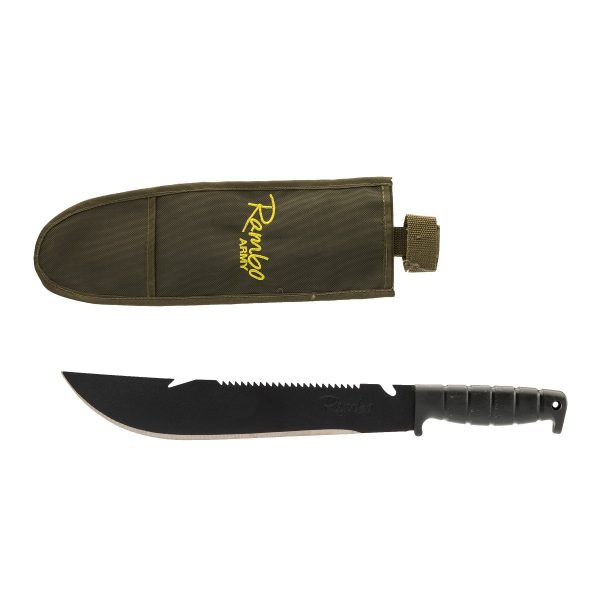 MACHETE RAMBO ARMY 12"