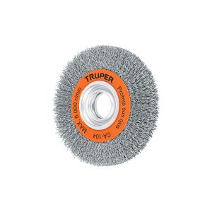 GRATA ALAMBRE ONDULADO 6" X 3/4" PARA ESMERIL TRUPER