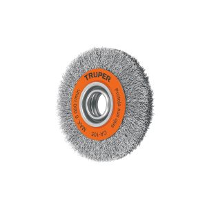 GRATA ALAMBRE ONDULADO 6" X 13/16" PARA ESMERIL TRUPER