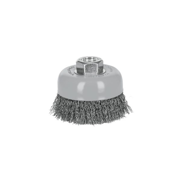 GRATA COPA 3" ALAMBRE ONDULADO FINO MULTI-ROSCA TRUPER
