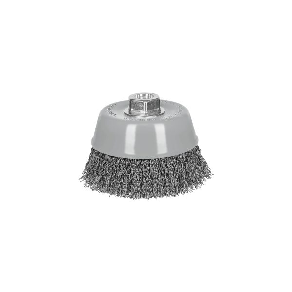 GRATA COPA 5" ALAMBRE ONDULADO GRUESO MULTI-ROSCA TRUPER