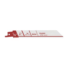BLISTER CON 2 SEGUETAS SIERRA SABLE 6" 14 DPP PARA METAL TRUPER