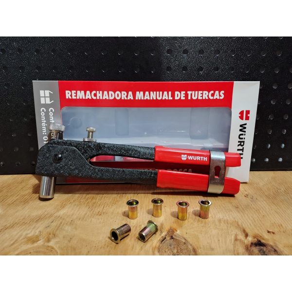 REMACHADORA MANUAL DE TUERCAS WURTH - Imagen 2