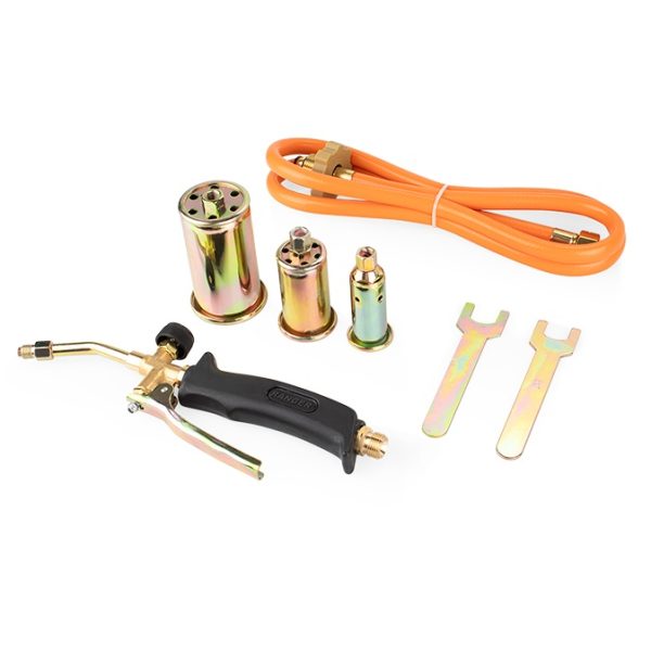 ANTORCHA DE GAS CON GATILLO 3 BOQUILLAS RANGER