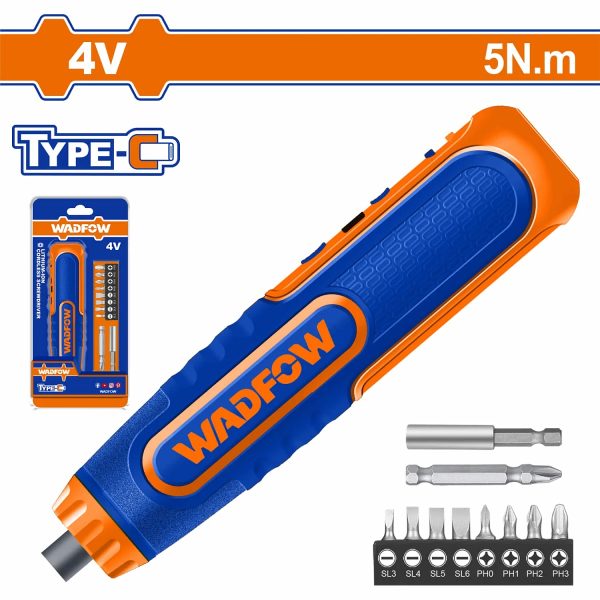 ATORNILLADOR INALAMBRICO 4 V WADFOW