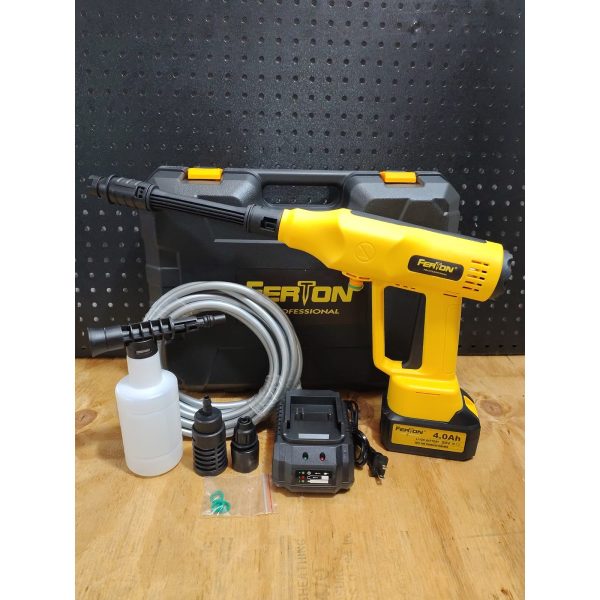 HIDROLAVADORA INALAMBRICA 20V/4.0AH FERTON - Imagen 3