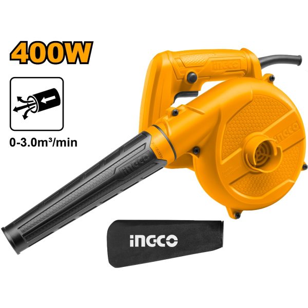 SOPLADORA Y ASPIRADORA 400 W INGCO