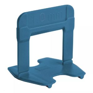 SEPARADOR PARA NIVELACION DE BALDOSA AZUL 1.0 MM X 50 UNDS CORTAG