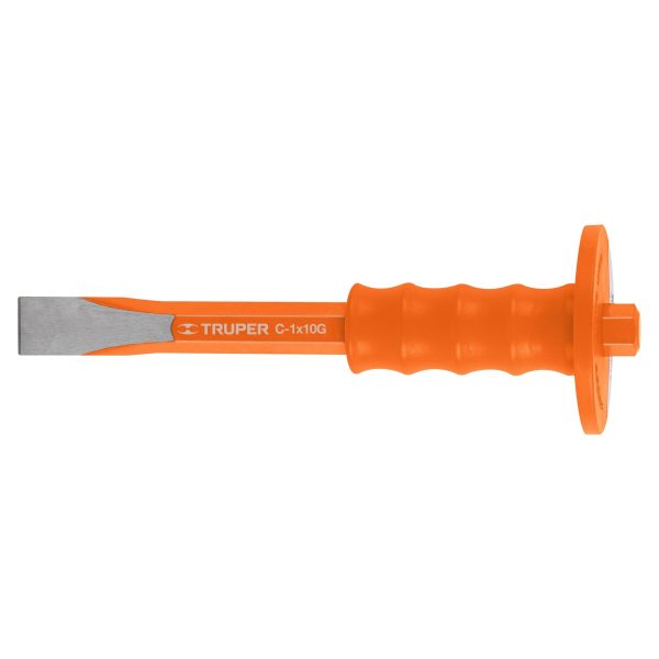 CINCEL DE CORTE FRIO 1 X 10" CON GRIP TRUPER