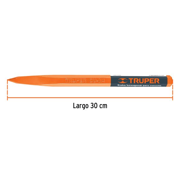 CUÑA PARA CONCRETO DE 3/4" TRUPER - Imagen 3