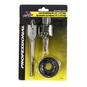 JUEGO PARA INSTALAR CERRADURAS 7/8", 2-1/8" MP TOOLS