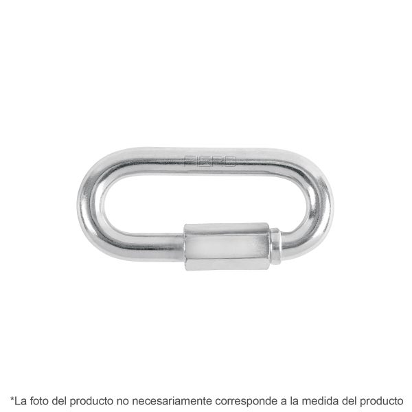 BANDOLA DE ACERO DE 3/8" CON SEGURO FIERO
