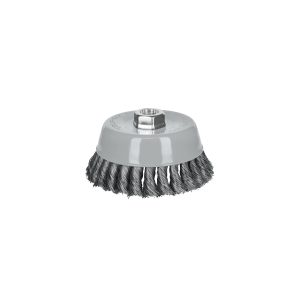 GRATA COPA 5" ALAMBRE TRENZADO FINO MULTI-ROSCA TRUPER