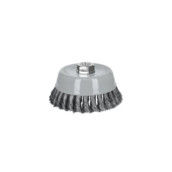 GRATA COPA 5" ALAMBRE TRENZADO FINO MULTI-ROSCA TRUPER