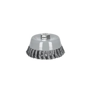 GRATA COPA 5" ALAMBRE TRENZADO GRUESO MULTI-ROSCA TRUPER
