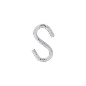 GANCHO "S" DE 3/16" DE ACERO PARA CABLE FIERO