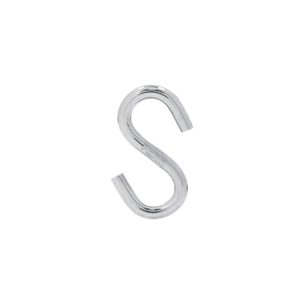 GANCHO "S" DE 3/16" DE ACERO PARA CABLE FIERO