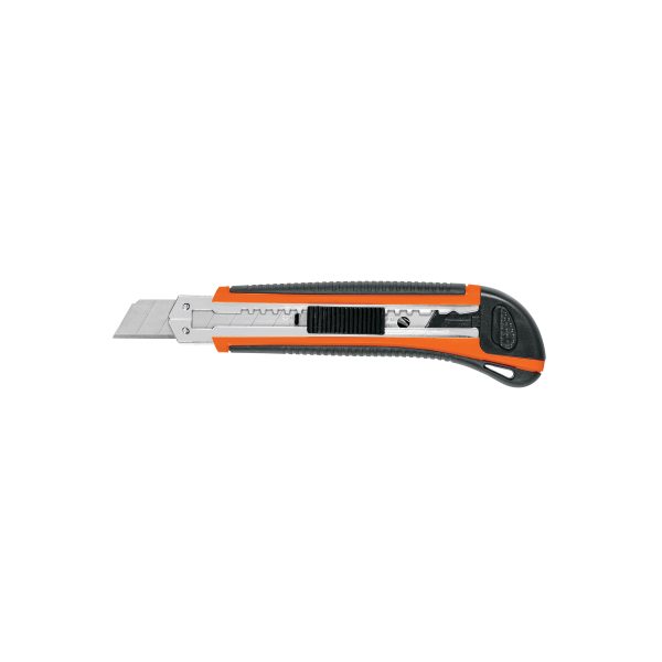 BISTURI 18 MM PROFESIONAL CON ALMA METALICA Y GRIP TRUPER