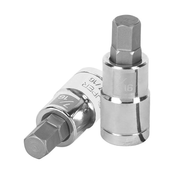 COPA PUNTA HEXAGONAL DE 7/16" CUADRO 1/2" TRUPER