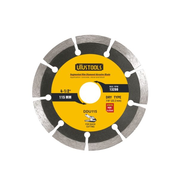 DISCO DIAMANTADO 4-1/2" SECO UYUSTOOLS