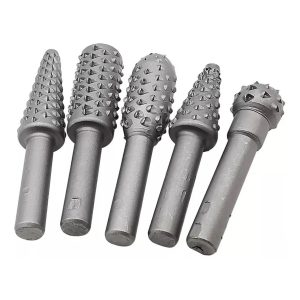 JUEGO DE 5 FRESAS ESCOFINA ROTATIVAS PARA MADERA UYUSTOOLS