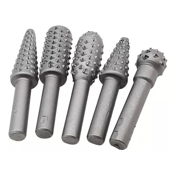 JUEGO DE 5 FRESAS ESCOFINA ROTATIVAS PARA MADERA UYUSTOOLS