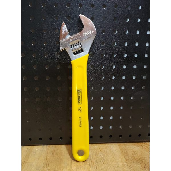 LLAVE EXPANSIVA 12″ CROMADA MANGO DE PVC UYUSTOOLS - Imagen 3