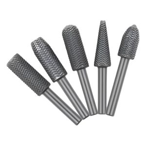 JUEGO DE 5 FRESAS ESCOFINA ROTATIVAS PARA METAL UYUSTOOLS