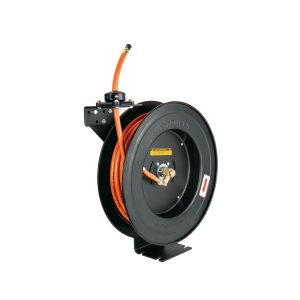 MANGUERA PARA COMPRESOR DE HULE 15 M X 3/8" CARRETE RETRACTIL TRUPER