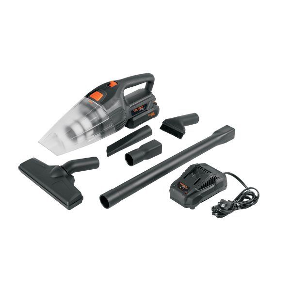 ASPIRADORA INALAMBRICA PARA AUTO 20 V 1 BATERIA 2 AH TRUPER MAX