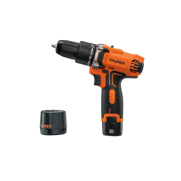 ROTOMARTILLO COMPACTO 3/8" 12 V 1 BATERIA 2 AH TRUPER PRO