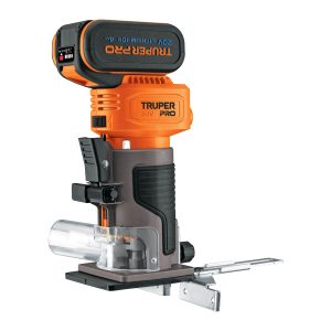 ROUTER ( REBAJADORA ) INALAMBRICA 1/4" 1 BATERIA 4 AH TRUPER PRO
