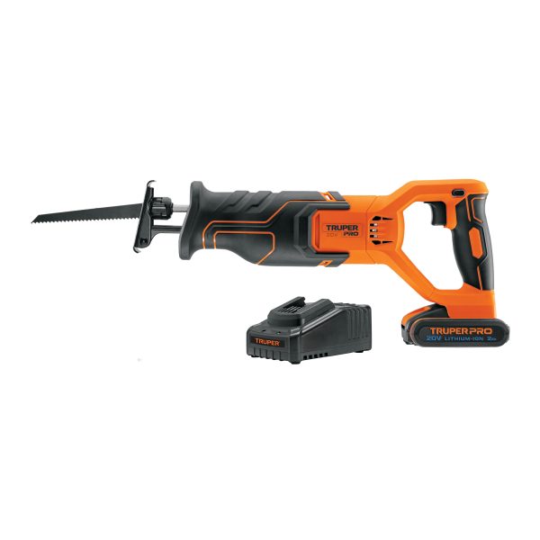 SIERRA SABLE INALAMBRICA 20 V 1 BATERIA 2 AH TRUPER PRO
