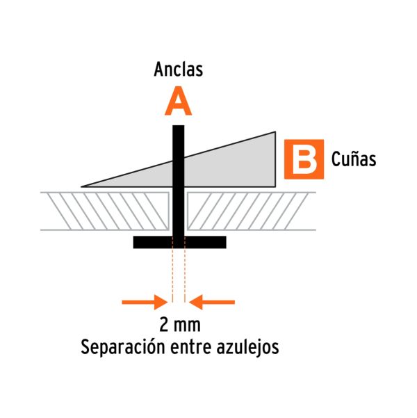 SISTEMA DE NIVELACION DE BALDOSA TRUPER - Imagen 3
