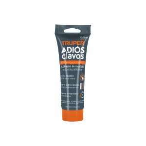 ADHESIVO DE MONTAJE ADIOS CLAVOS 140 G TRUPER