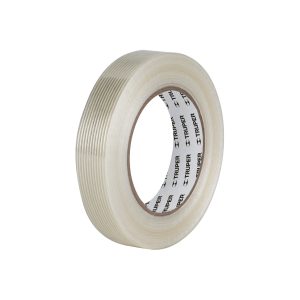 CINTA TRANSPARENTE CON FILAMENTOS 24 MM X 50 M TRUPER