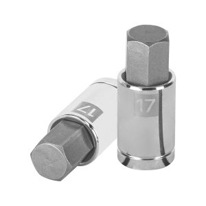 COPA PUNTA HEXAGONAL DE 17 MM CUADRO 1/2" TRUPER
