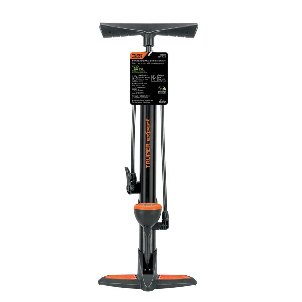 BOMBA MANUAL CON MANOMETRO 120 PSI TRUPER EXPERT - Imagen 2