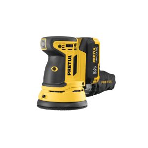 LIJADORA ROTO - ORBITAL 5" 20 V 1 BATERIA 2 AH PRETUL