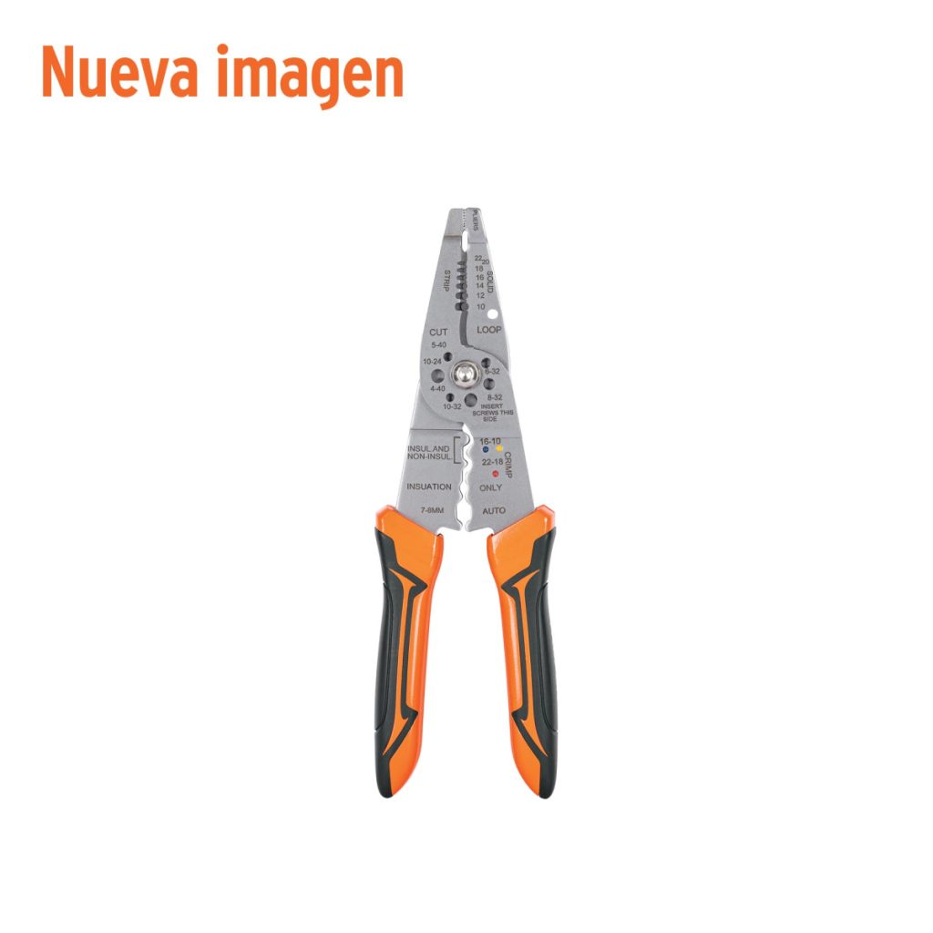 PINZA MULTIUSOS PELA CABLES 8″ 24 A 12 AWG TRUPER
