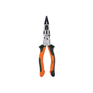 PINZA MULTIUSO 8" PUNTA LARGA COMFORT GRIP TRUPER EXPERT