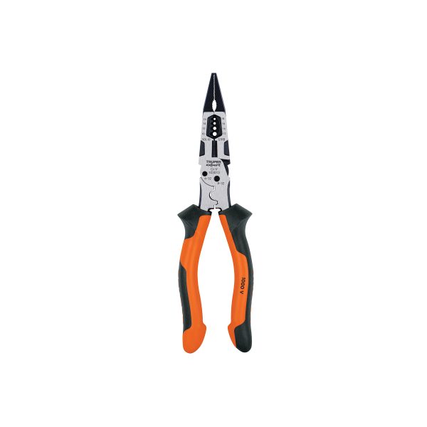 PINZA MULTIUSO 8" PUNTA LARGA COMFORT GRIP TRUPER EXPERT