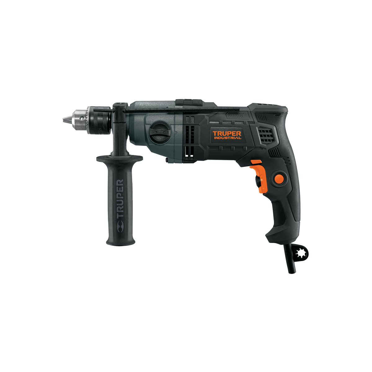 TALADRO 1/2" 800 W DOS VELOCIDADES TRUPER INDUSTRIAL